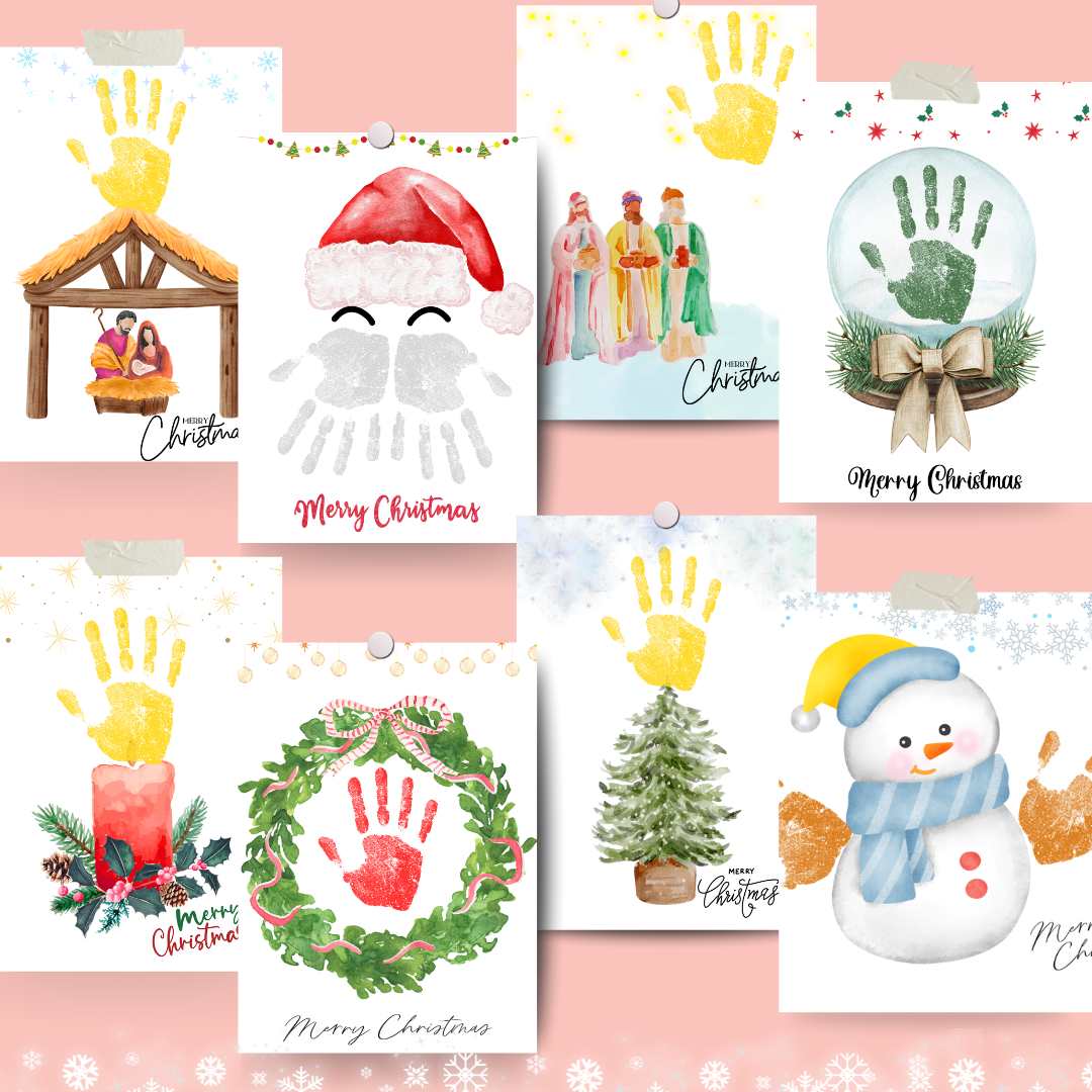 Manualidad Navideña: Huella de Mano – PLR - Imagen 2