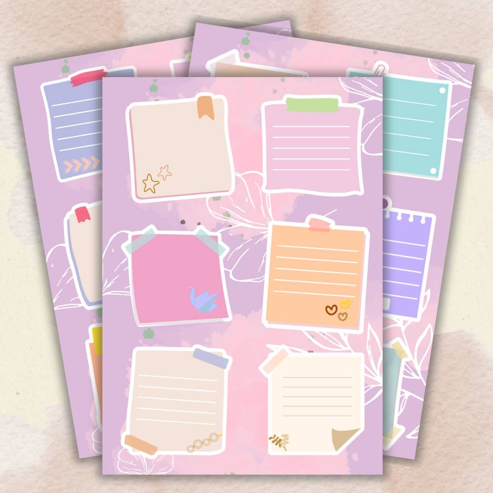 Pack de Pegatinas Imprimibles para Agenda - Imagen 2